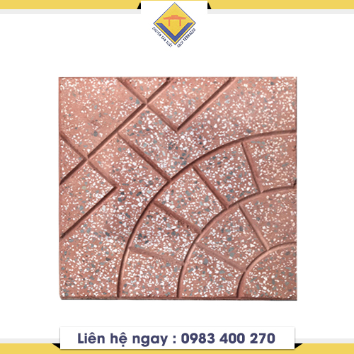 Gạch Terrazzo Đỏ